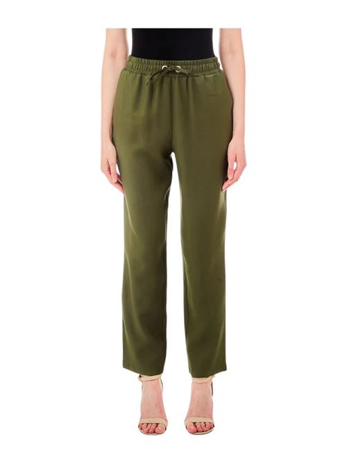 Green women's trousers Liu Jo | MA4353T3406.X0542